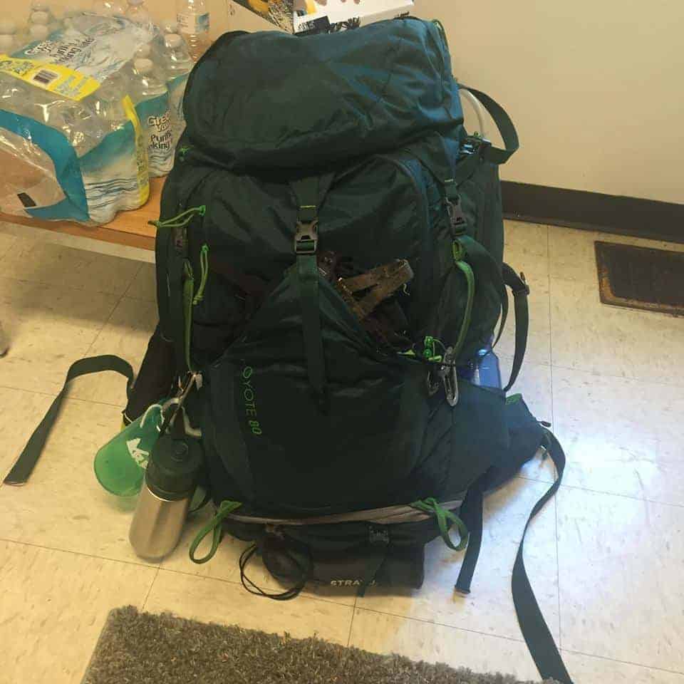 half-full coyote 80 backpack