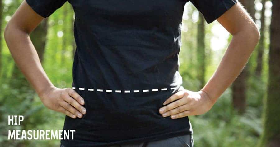 measuring your hip size