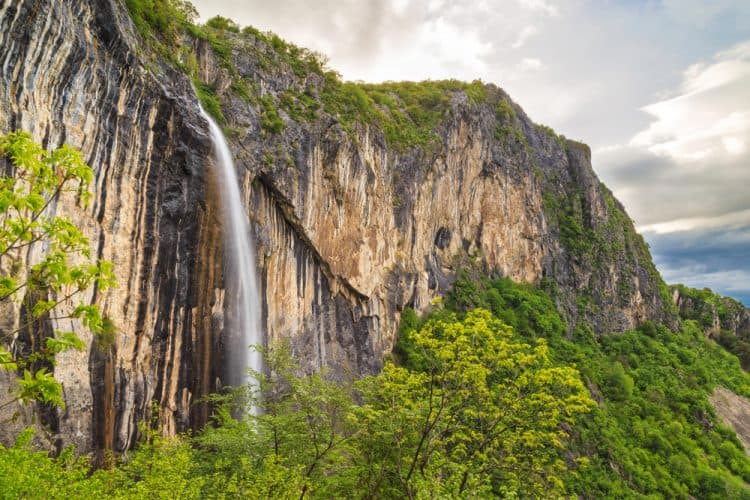 skaklya waterfall, bulgaria