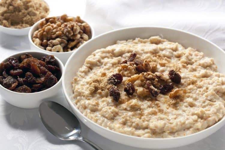 Oatmeal dish