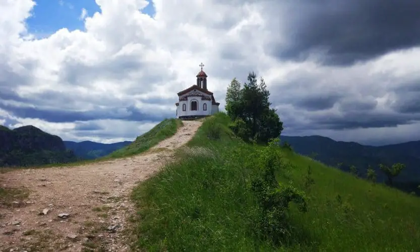 a chapel in the village of borovo