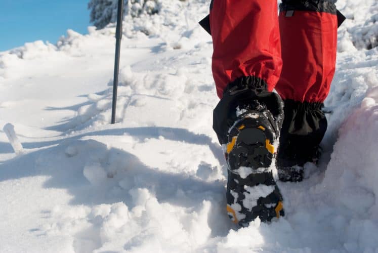 mountain snow walking