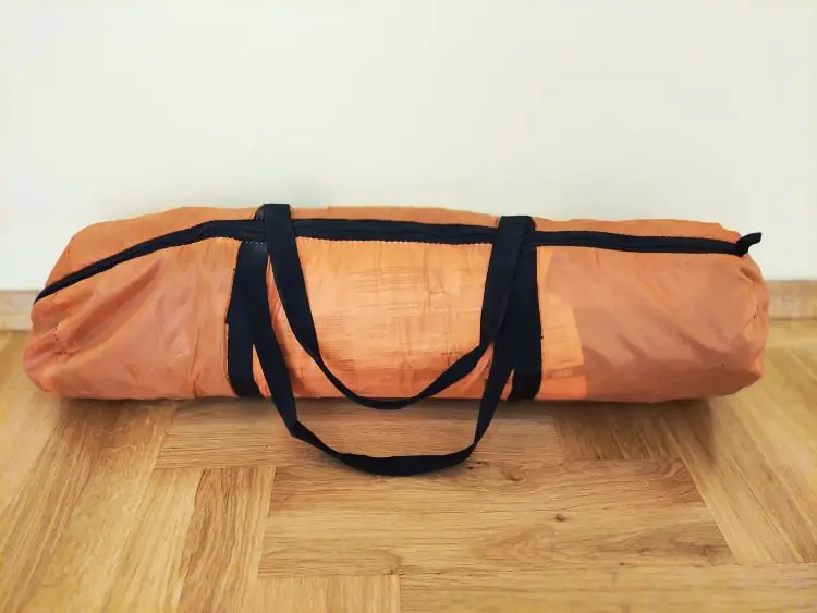  a tent bag
