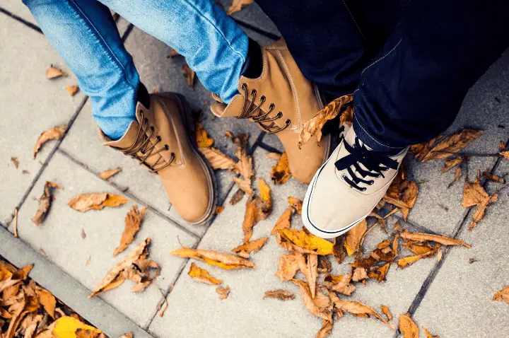 a couple on the street