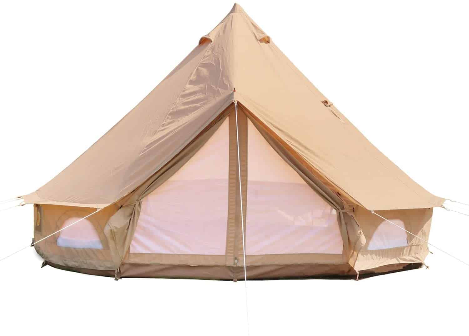  DANCHEL OUTDOOR Cotton Canvas Yurt Tent