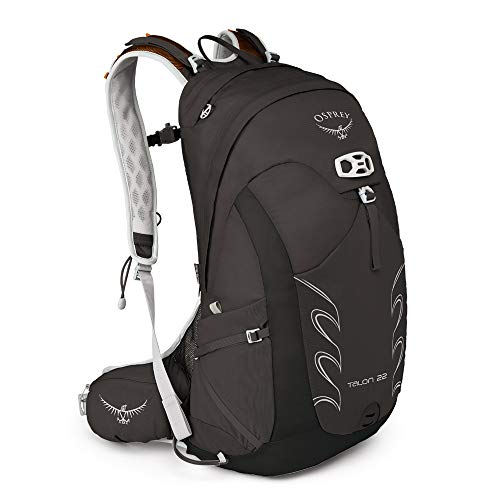 Osprey Packs Talon 22 Men's Hiking Backpack, Medium/Large, Black