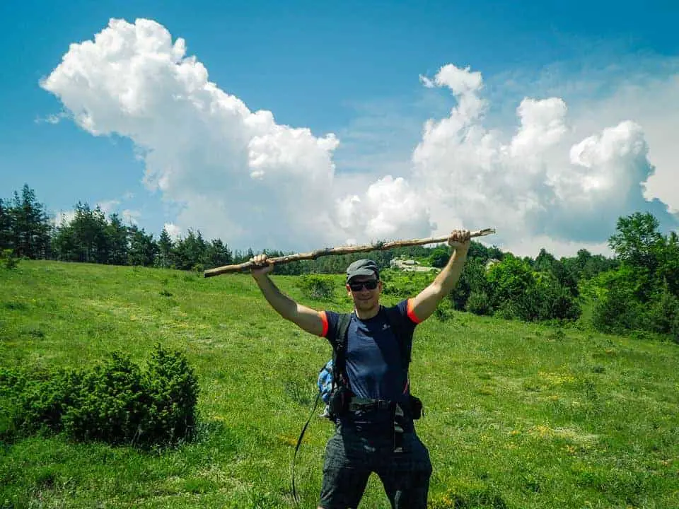 me in rhodope mountains