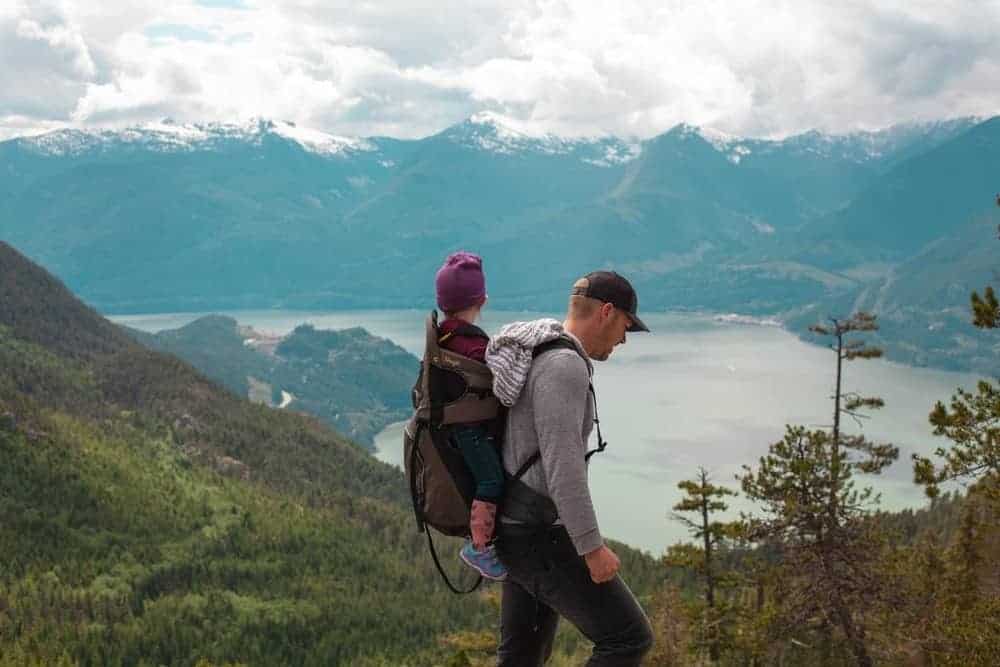 hiking with a toddler