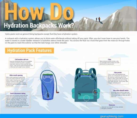 hydration packs infographic