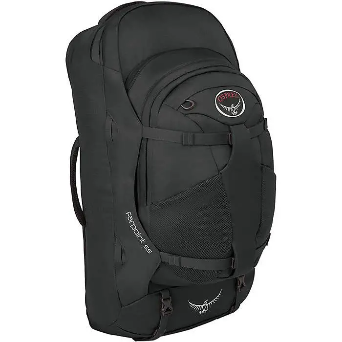 osprey farpoint 55 L backpack for travel